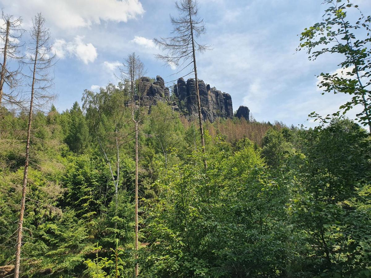 Fewo-Hierundjetzt Lichtenhain Bei Sebnitz Am Malerweg Zewnętrze zdjęcie